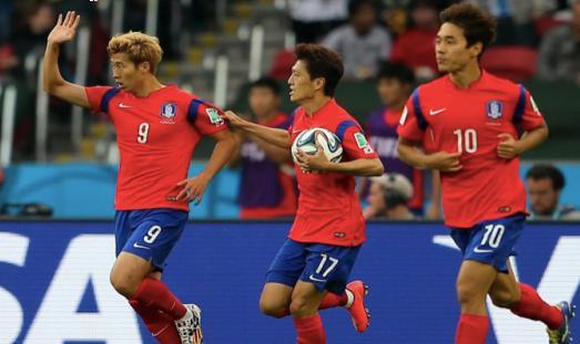 韩国队足球直播视频